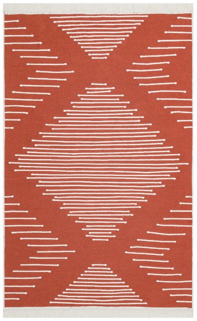 Eko Halı-ARYA AR 15 TERRA-Yıkanabilir Çift Taraflı Modern Desenli Dokuma Kilim