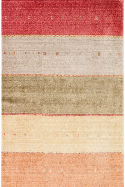 ZARA ZR 11 RED AUTUMN Otantik Desenli Özel Hav Vermeyen ve Kolay Temizlenebilir Tensel Kullanılarak El Emeği ile Özel Tezgahlarda Üretilen Modern Uşak Halısı